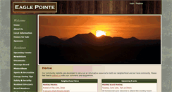 Desktop Screenshot of eaglepointehoa.org